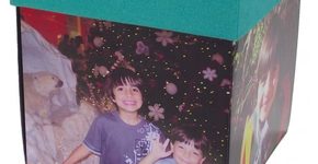 Puff personalizado para o dia das mães