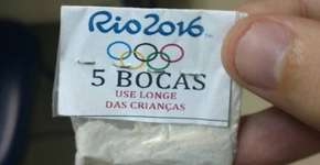 Traficantes vendiam cocaína com logotipo da Olimpíada no RJ
