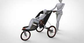 Triciclo ajuda crianças com deficiência participarem de corridas