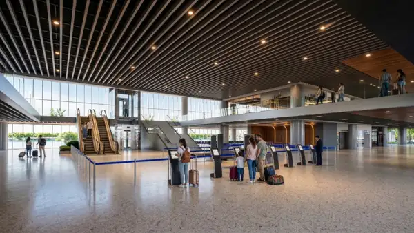 Terminal terá área exclusiva para check-in 