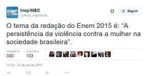 Mulheres usam redação do Enem para relatar casos de violência