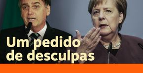 Um pedido de desculpas à Angela Merkel pelas ofensas de Bolsonaro