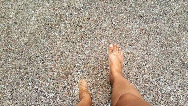 O Golfo Pérsico, em Omã, foi registrado por Samantha Miler