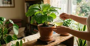 Em vez de água, use isto para regar as suas plantas: as flores murchas irão reviver em poucos dias