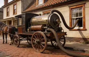 Secondary news: Você sabia que o aspirador de pó começou como uma carruagem gigante estacionada na rua?