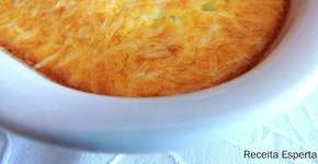 Saborosa e saudável: faça uma torta suflê de couve-flor