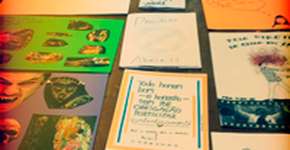 Oficina de Fanzines na casa das Rosas