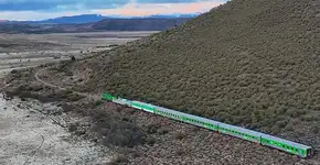 Trem Patagônico volta a operar em Bariloche, na Argentina