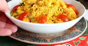 Farofa vegana para experimentar nas festas de fim de ano