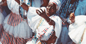 Tias Baianas Paulistas e Kolombolo no Museu da Casa Brasileira