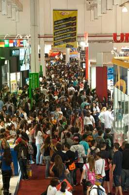 8ª Feira Guia do Estudante, em 2013. Foto: Divulgação