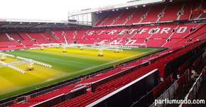 Um tour pelo Old Trafford Stadium, na Inglaterra