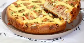 Torta de atum deliciosa e econômica; veja a receita