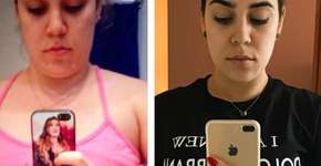 Naiara Azevedo mostra antes e depois de perder 30kg