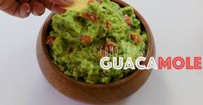 Comida mexicana: aprenda a fazer guacamole de maneira prática e rápida