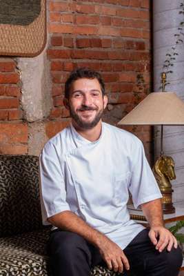 O chef Ivan Santinho