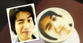 Máquina ‘imprime’ o seu rosto no café