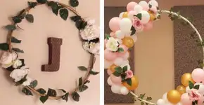 Veja como aproveitar bambolês para fazer decoração