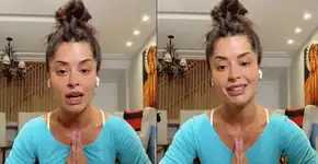 Aline Riscado detona tabu sobre menstruação ao manchar calça em uma live