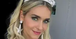 Monique Alfradique faz plástica no nariz e mostra resultado