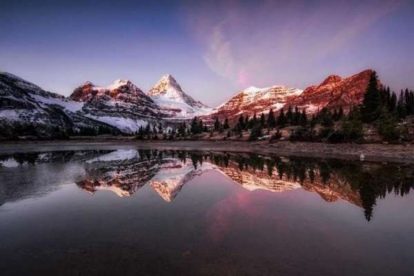 Mount Assiniboine, no Canadá