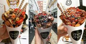 Bubble waffle, a sua próxima sobremesa favorita