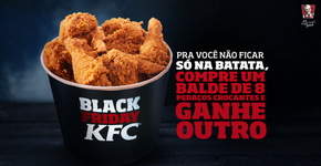 Black Friday: KFC terá balde de frango em dobro