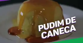 Muito fácil, pudim de caneca no microondas