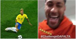 Neymar Jr. responde piadas sobre suas quedas na Copa e surpreende
