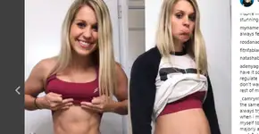 Ex-fisiculturista mostra foto de como TPM pode afetar físico