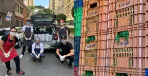Doações de orgânicos chegam a 30 toneladas durante pandemia