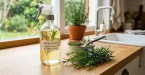 É barato e faz bem para o cabelo! Como preparar e usar água de alecrim