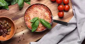 Lasanha de frigideira prática e deliciosa para o dia a dia