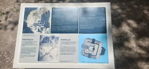 Sítio arqueológico maia de Chacchoben, na Costa Maya, no México