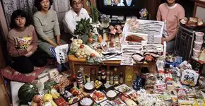 Fotos mostram o que famílias de diferentes países comem em uma semana