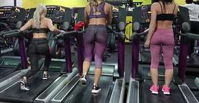 Elas malharam quase sem roupa e ninguém percebeu nada