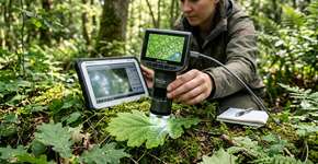 Por séculos, as folhas tomaram uma decisão vital em milissegundos… Agora, cientistas, com um microscópio portátil, conseguiram capturar aquele momento e vê-lo pela primeira vez