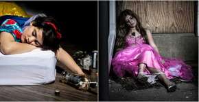 Princesas da Disney enfrentam problemas sérios do dia a dia