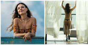 Isis Valverde imita pose icônica de Paolla Oliveira