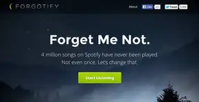 Conheça o Forgotify, plataforma que mostra as músicas que ninguém ouviu no Spotify