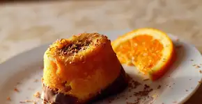 Bolo de laranja completamente sem glúten