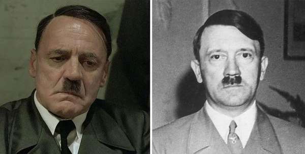 Bruno Ganz como Adolf Hitler em A Queda: As Últimas Horas de Hitler (2004)