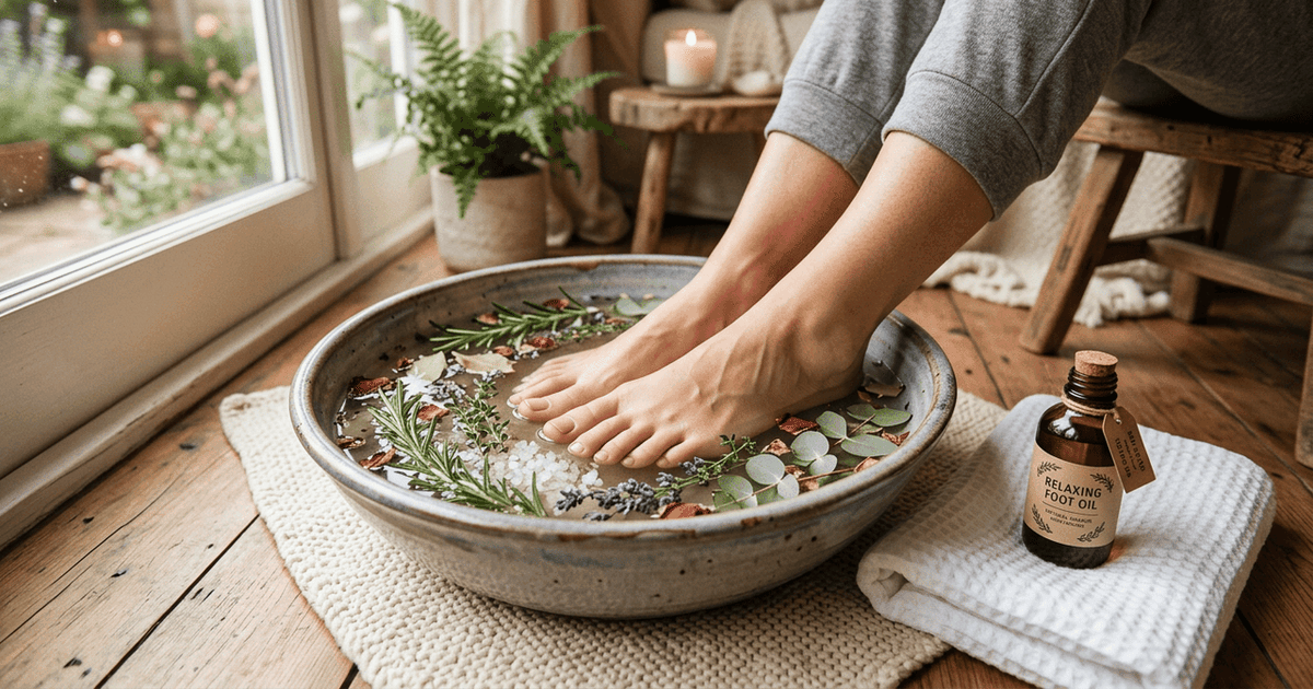 Como fazer um escalda-pés relaxante que reduz inchaço nas pernas após ...