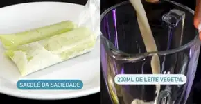 Nutricionista ensina a fazer sacolé da saciedade; confira a receita