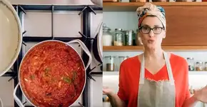 Paola Carosella ensina a fazer seu molho de tomate caseiro