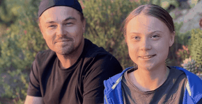Leonardo DiCaprio e Greta Thunberg se unem pelo meio ambiente