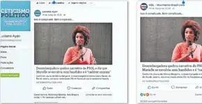 Marielle: página do site-fantasma contra Marielle saiu do ar