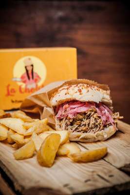 Opções de burgers presentes no cardápio do evento. Foto: Divulgação