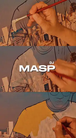 DJ MASP A obra ressignifica o MASP como uma mesa...