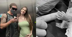 Whindersson Nunes mostra música que compôs para filho no hospital